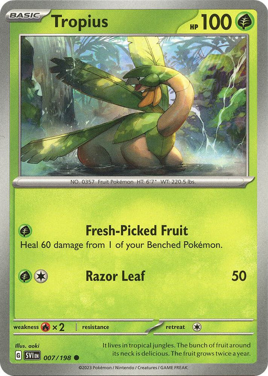 Tropius 007/198 (SV01: Scarlet & Violet Base Set) 