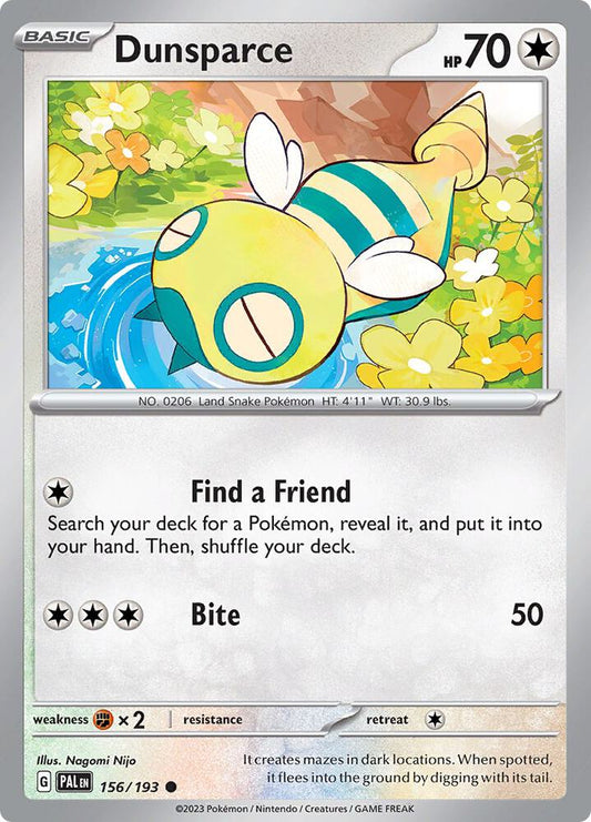 Dunsparce 156/193 (SV02: Paldea Evolved) 