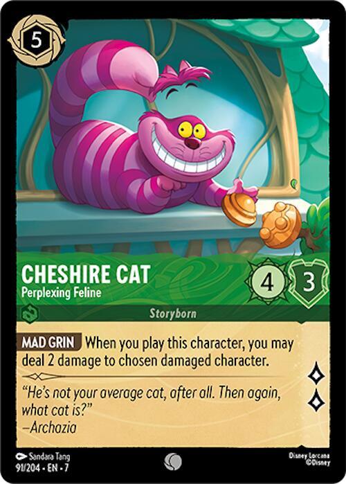 Cheshire Cat Perplexing Feline 91/204 (Archazia's Island) 