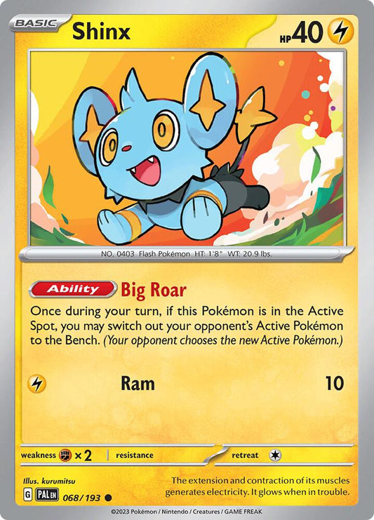 Shinx 068/193 (SV02: Paldea Evolved) 
