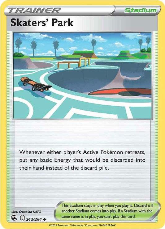 Skater's Park 242/264 (SWSH08: Fusion Strike) 