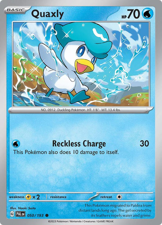 Quaxly 050/193 (SV02: Paldea Evolved) 
