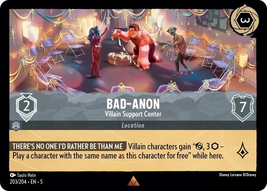 Bad Anon Villain Support Center 203/204 (Shimmering Skies) 