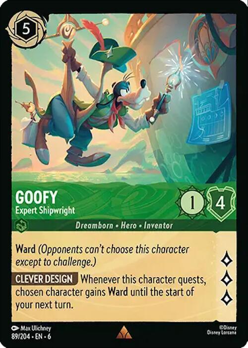 Goofy Expert Shipwright 89/204 (Azurite Sea) 