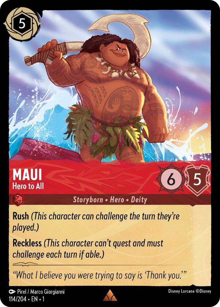Maui Hero to All 114/204 (The First Chapter) 