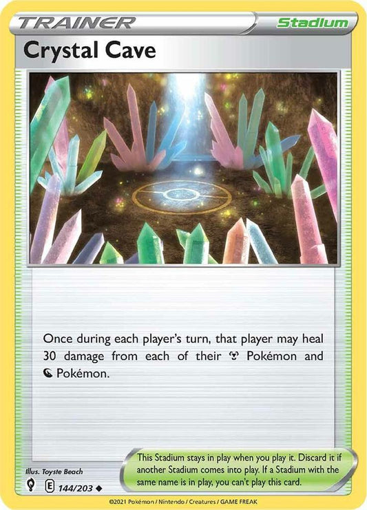 Crystal Cave 144/203 (SWSH07: Evolving Skies) 