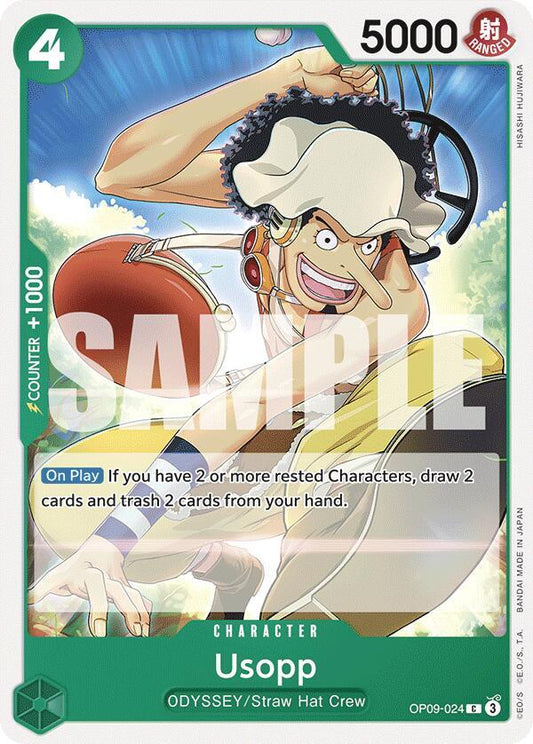 Usopp OP09-024 (Emperors in the New World) 