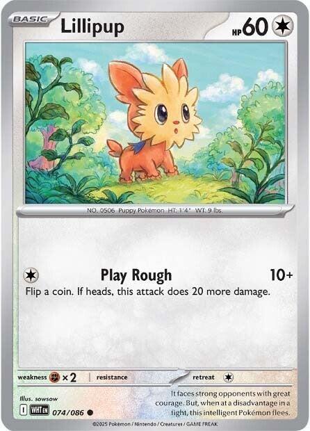 Lillipup 074/086 (SV: White Flare) 