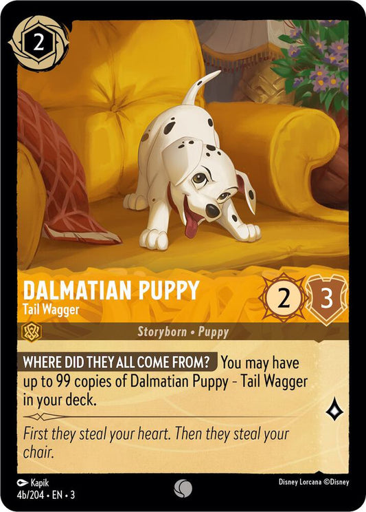 Dalmatian Puppy, Tail Wagger 4b/204 (Into the Inklands) 