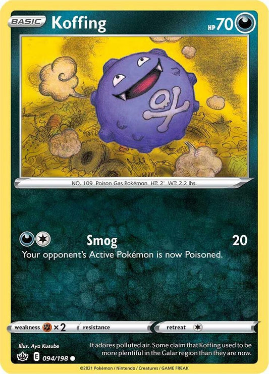 Koffing 094/198 (SWSH06: Chilling Reign) 