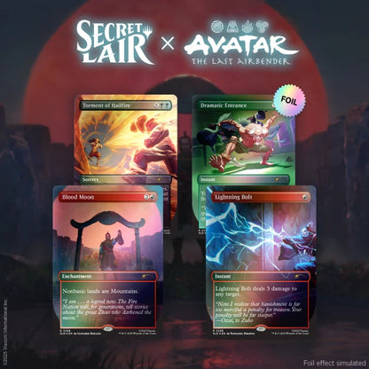 MTG Secret Lair x Avatar - Everything Changed Rainbow Foil Edition