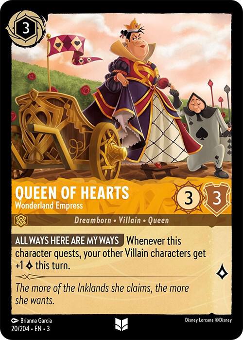 Queen of Hearts Wonderland Empress 20/204 (Into the Inklands) 