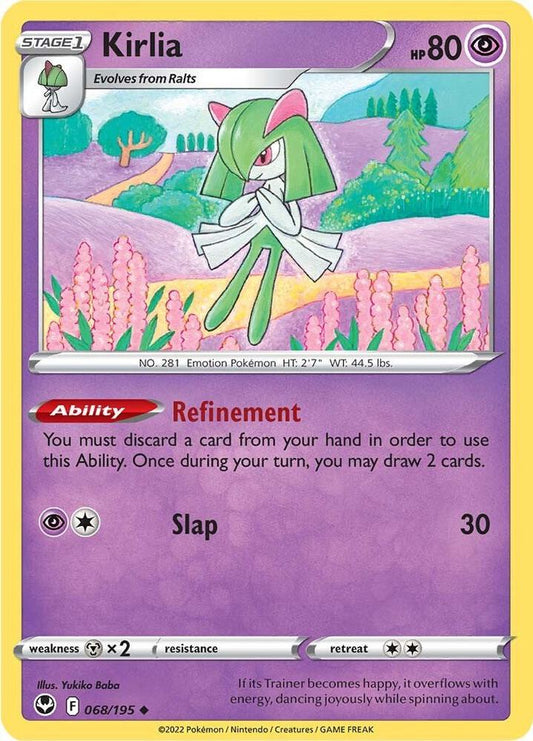 Kirlia 068/195 (SWSH12: Silver Tempest) 