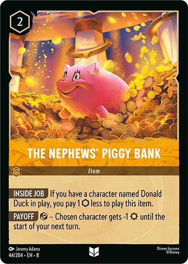 The Nephews Piggy Bank 44/204 (Reign of Jafar) 
