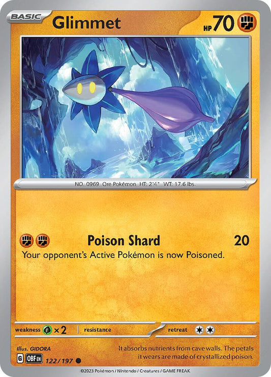 Glimmet 122/197 (SV03: Obsidian Flames) 