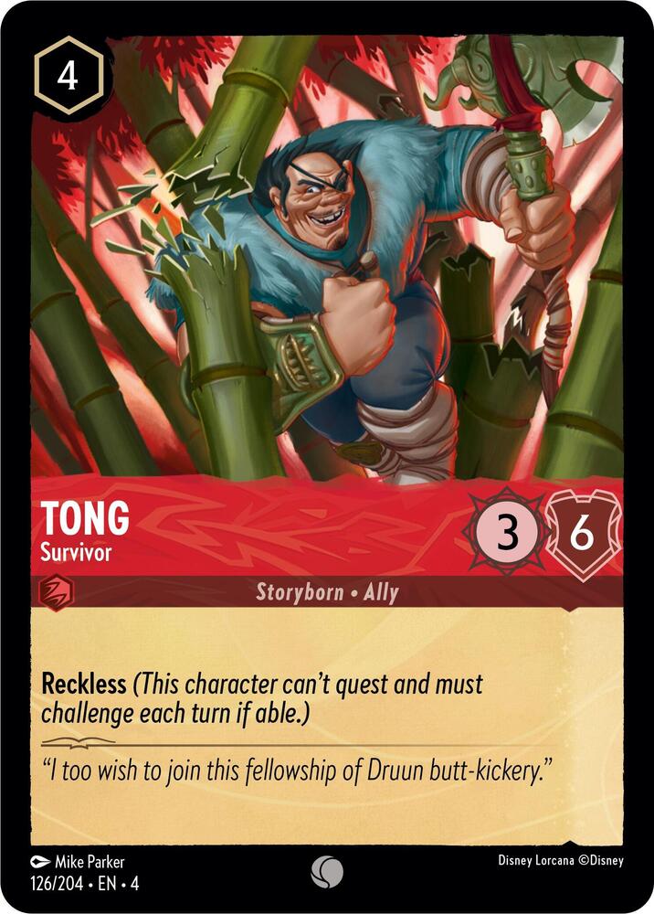 Tong Survivor 126/204 (Ursula's Return) 