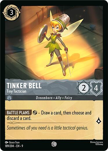 Tinker Bell Tiny Tactician 189/204 (Fabled) 