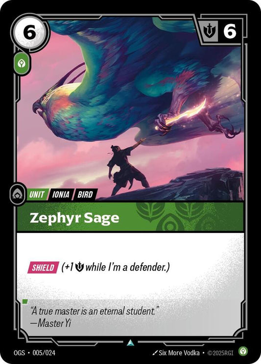 Zephyr Sage 005/024 (Origins: Proving Grounds) 
