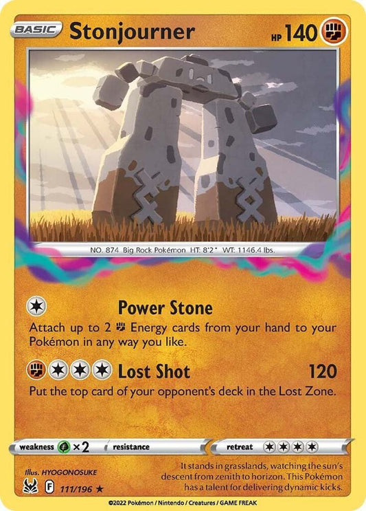 Stonjourner 111/196 (SWSH11: Lost Origin) 