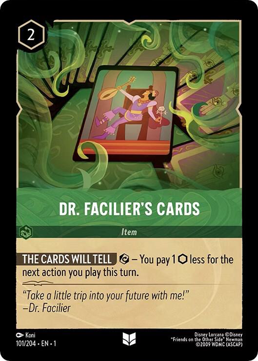 Dr Facilier's Cards 101/204 (The First Chapter) 
