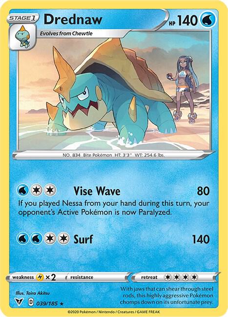 Drednaw 039/185 (SWSH04: Vivid Voltage) 
