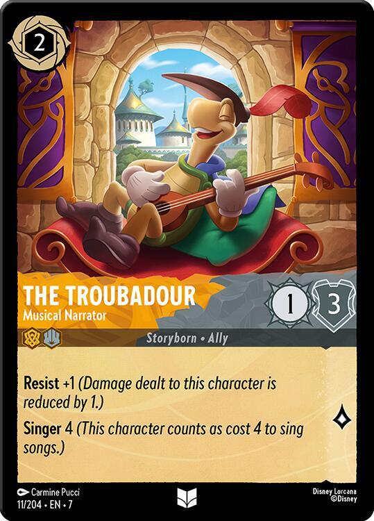 The Troubadour Musical Narrator 11/204 (Archazia's Island) 