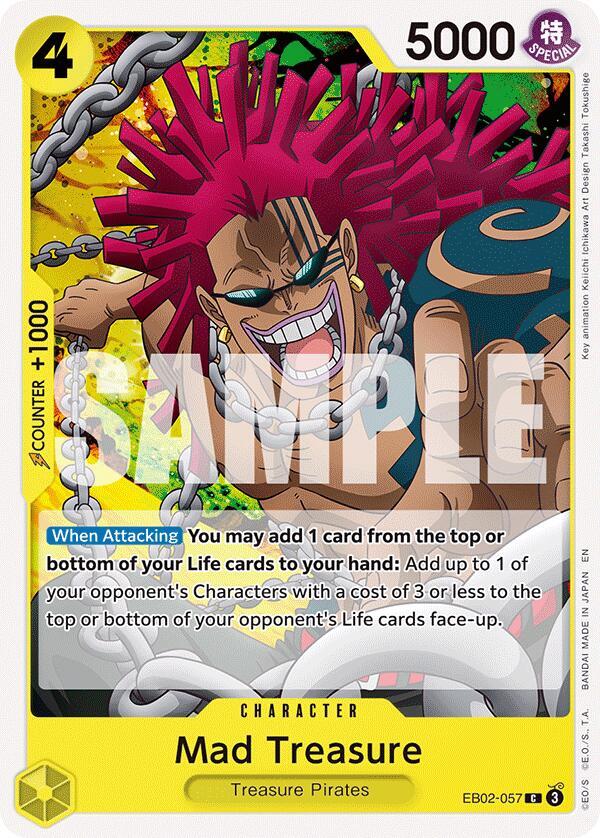 Mad Treasure EB02-057 (Extra Booster: Anime 25th Collection) 