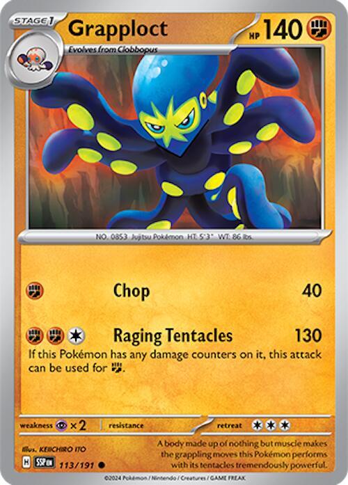 Grapploct 113/191 (SV08: Surging Sparks) 