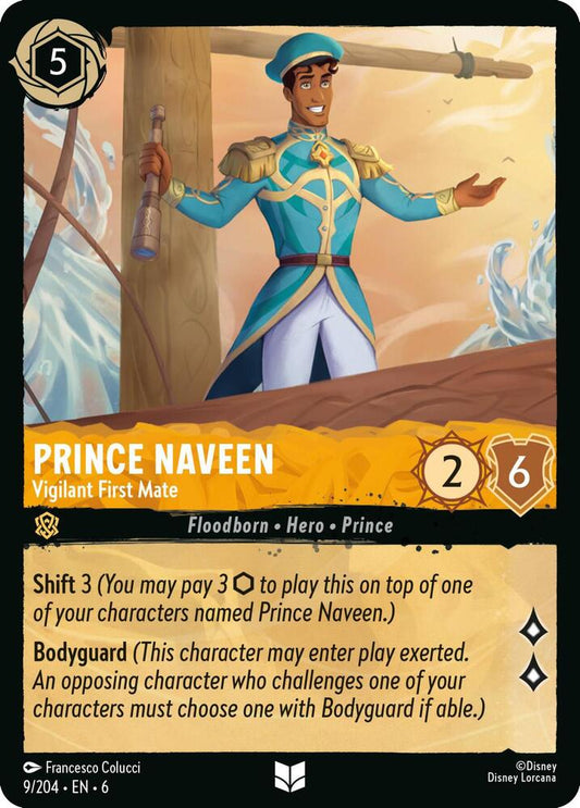 Prince Naveen, Vigilant First Mate 9/204 (Azurite Sea)  - Cold Foil