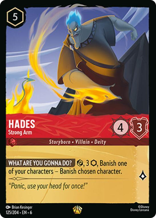 Hades, Strong Arm 125/204 (Azurite Sea)  - Cold Foil