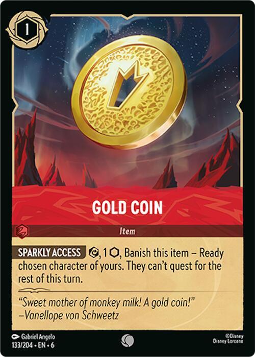 Gold Coin 133/204 (Azurite Sea) 