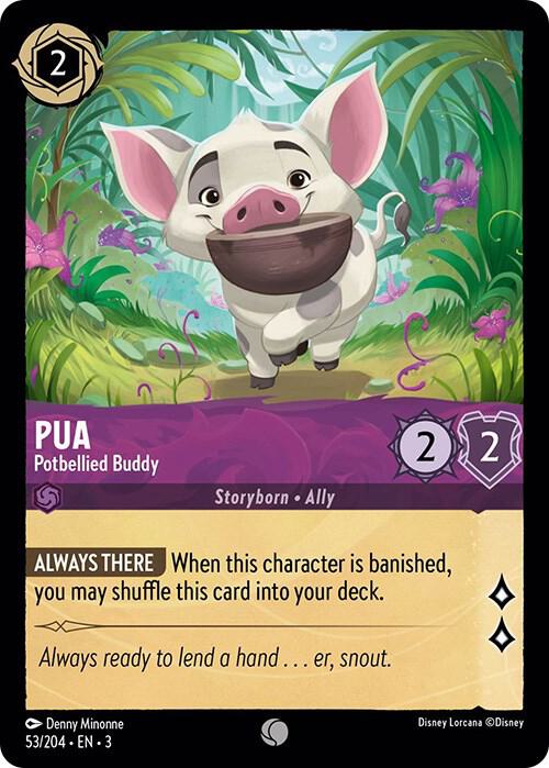 Pua Potbellied Buddy 53/204 (Into the Inklands)  - Cold Foil