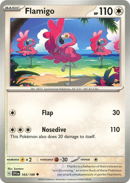 Flamigo 165/198 (SV01: Scarlet & Violet Base Set) 