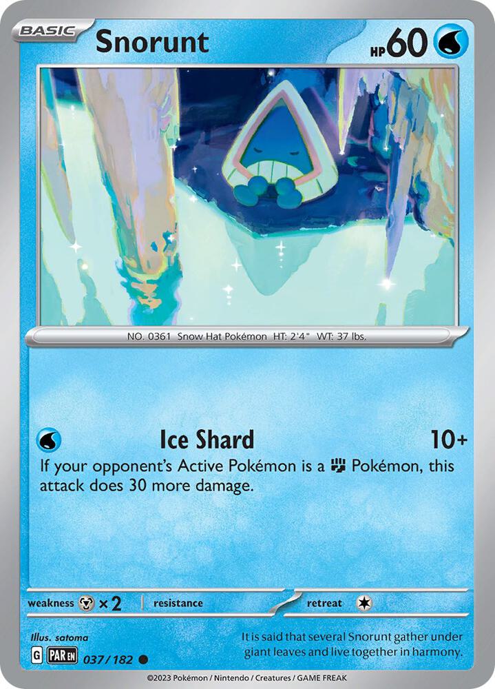 Snorunt 037/182 (SV04: Paradox Rift) 