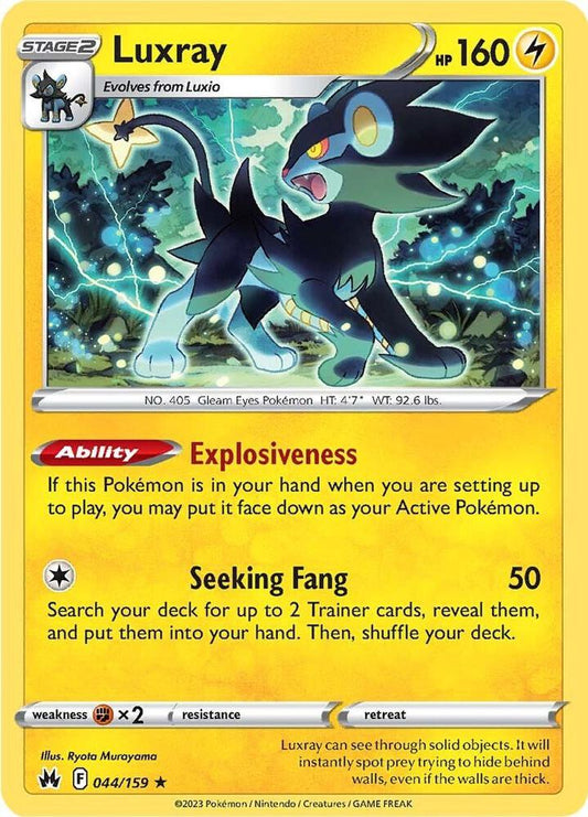 Luxray 044/159 (Crown Zenith) 