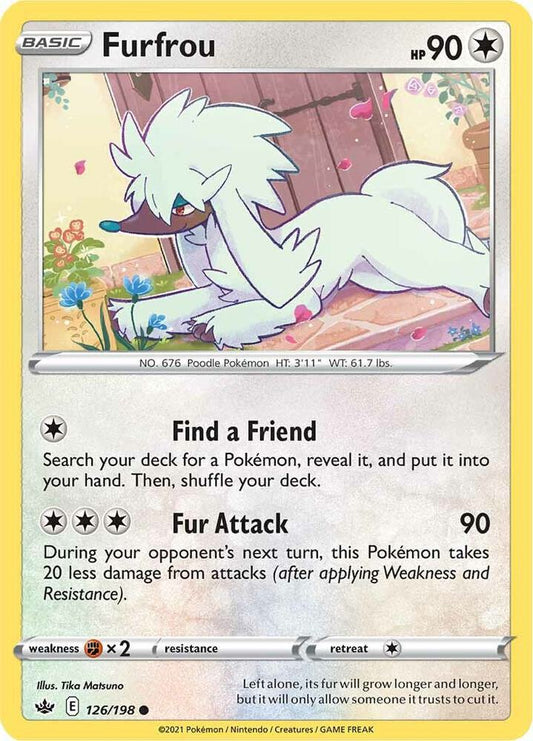 Furfrou 126/198 (SWSH06: Chilling Reign) 