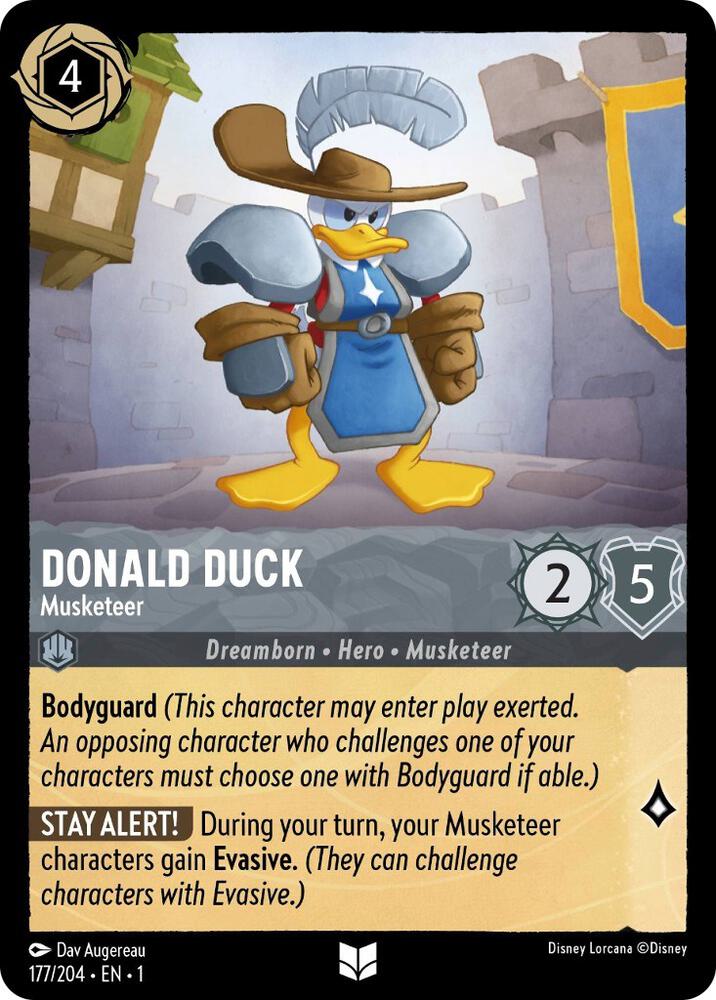 Donald Duck, Musketeer 177/204 (The First Chapter) 