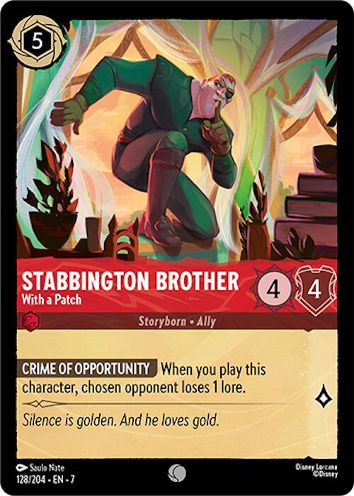Stabbington Brother, With a Patch 128/204 (Archazia's Island) 
