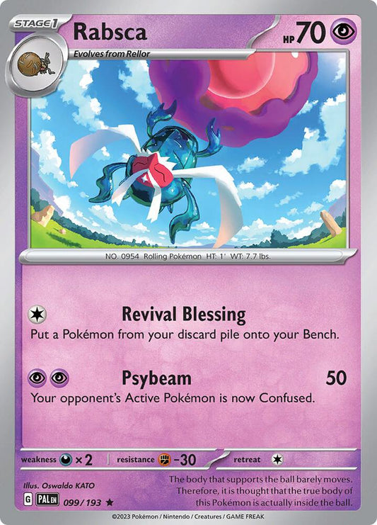 Rabsca 099/193 (SV02: Paldea Evolved)  - Holofoil