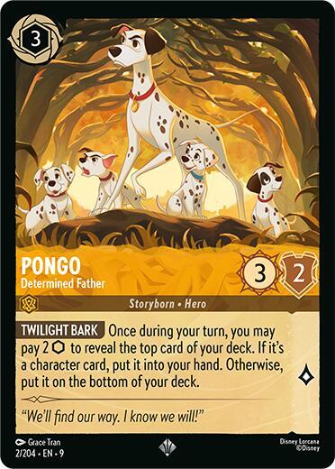 Pongo Determined Father 2/204 (Fabled) 