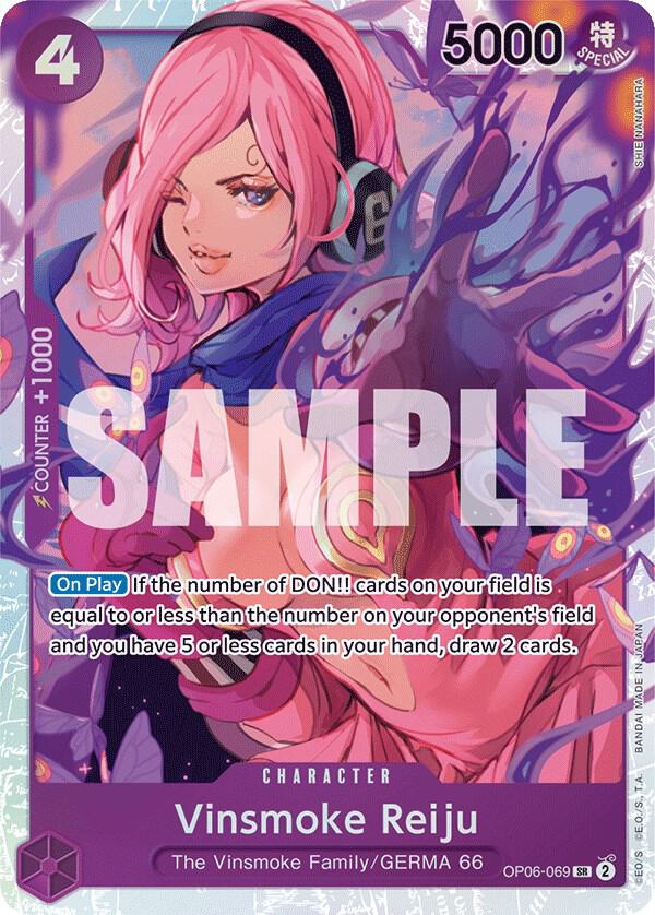 Vinsmoke Reiju 069 OP06-069 (Wings of the Captain)  - Foil