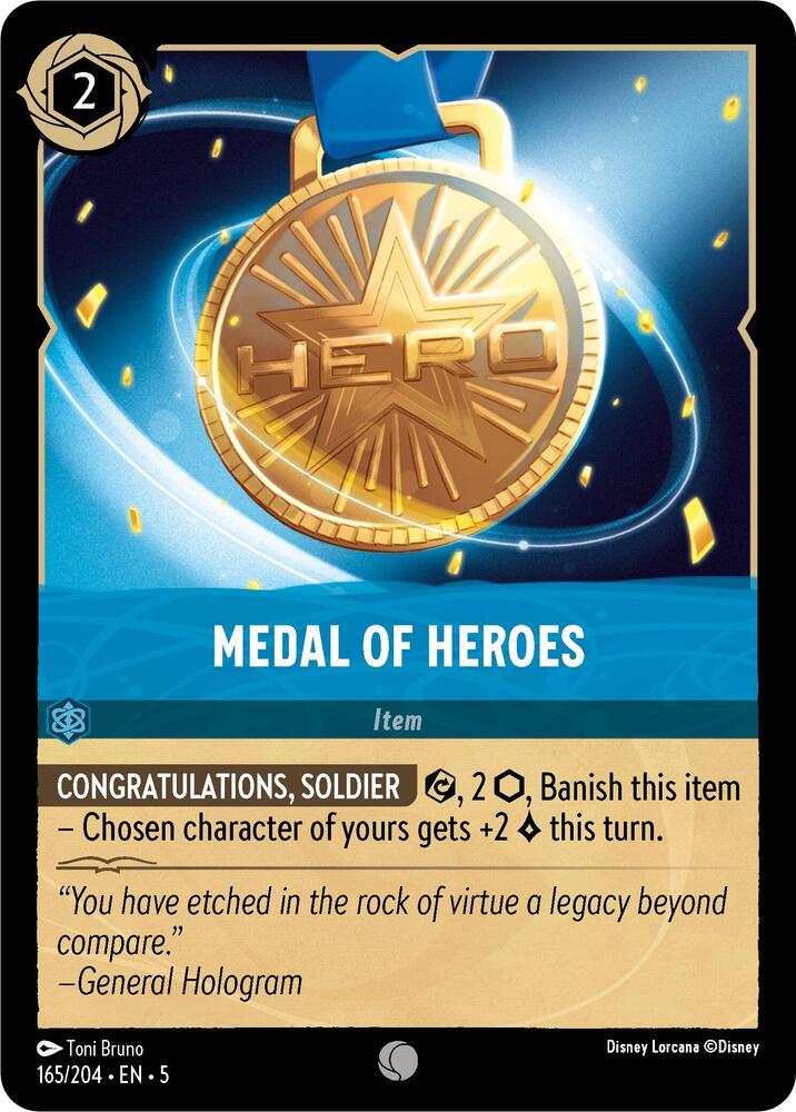 Medal of Heroes 165/204 (Shimmering Skies) 
