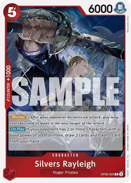 Silvers Rayleigh OP09-005 (Emperors in the New World)  - Foil