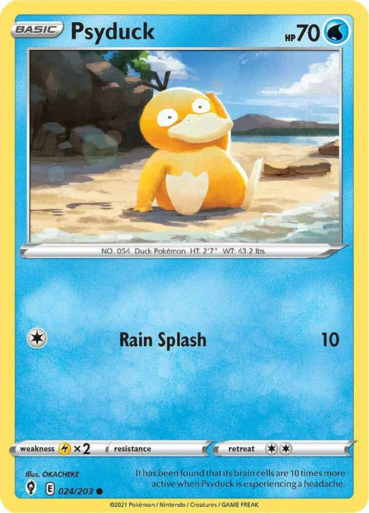 Psyduck 024/203 (SWSH07: Evolving Skies) 