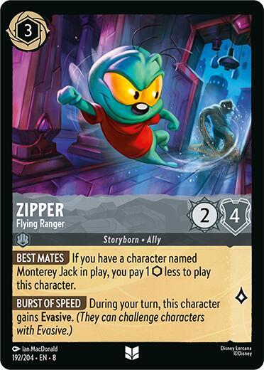 Zipper Flying Ranger 192/204 (Reign of Jafar)  - Cold Foil