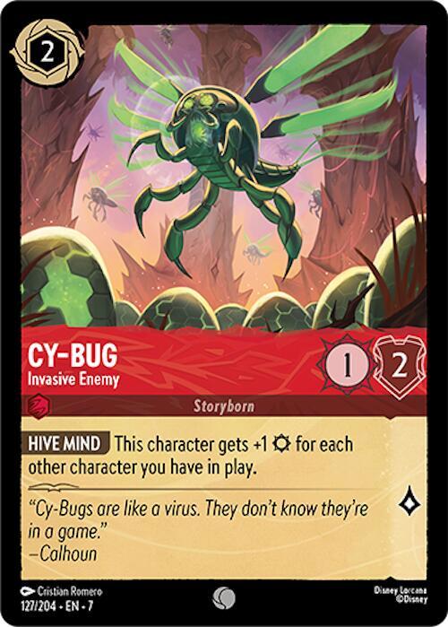 Cy Bug Invasive Enemy 127/204 (Archazia's Island) 