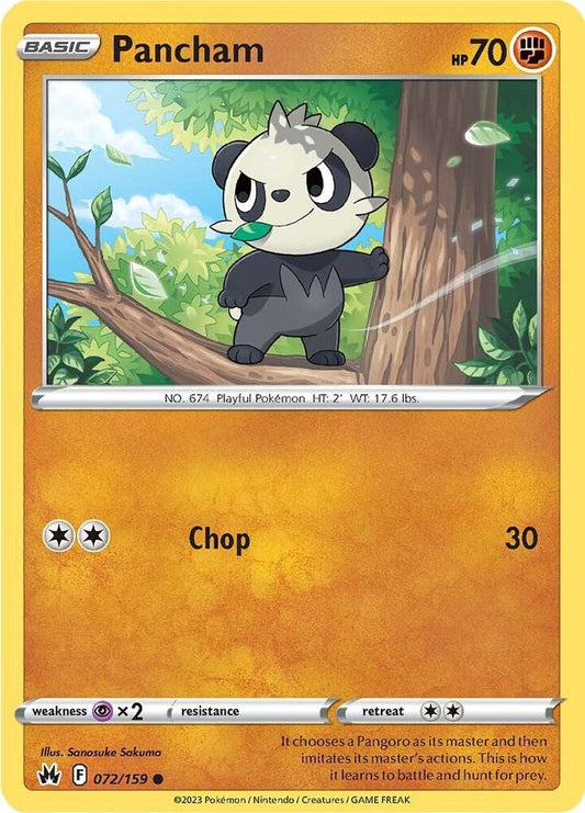 Pancham 072/159 (Crown Zenith) 