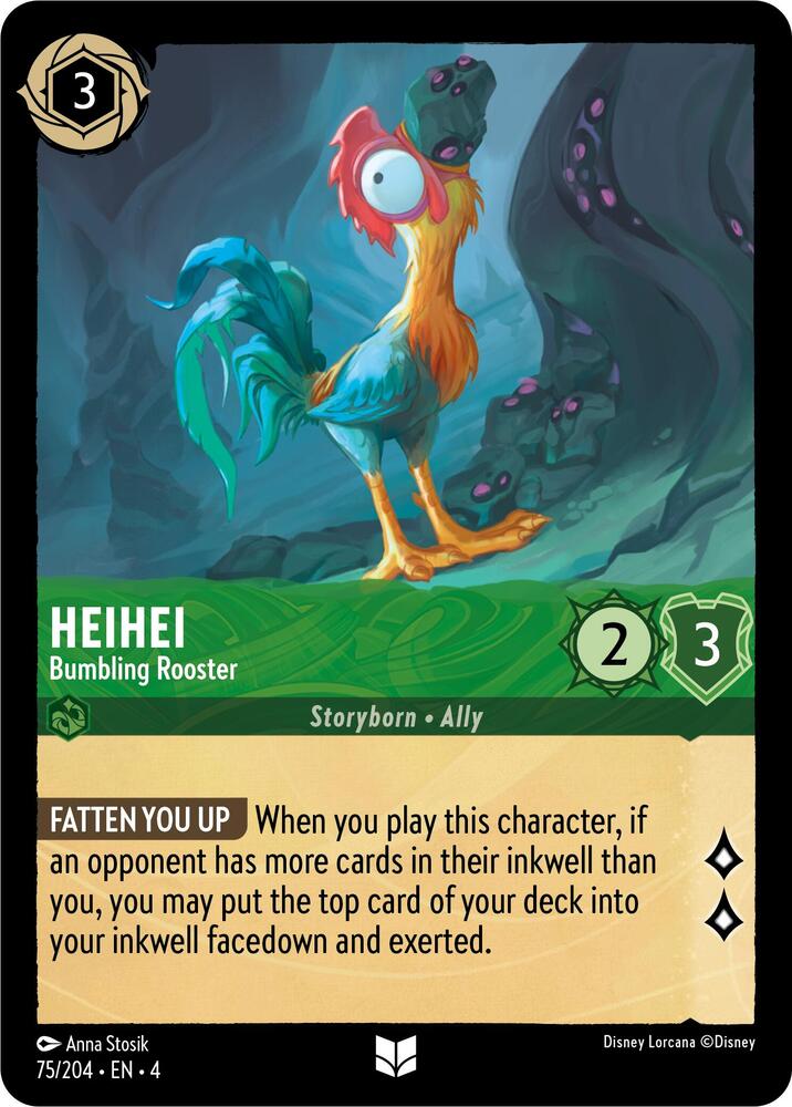 Heihei Bumbling Rooster 75/204 (Ursula's Return) 