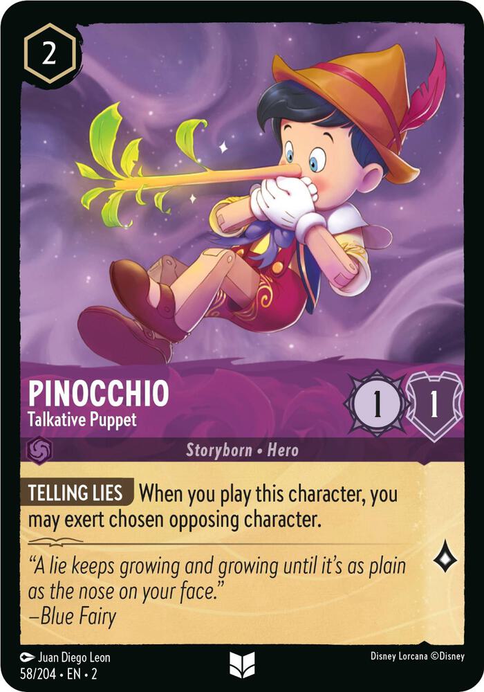 Pinocchio Talkative Puppet 58/204 (Rise of the Floodborn) 