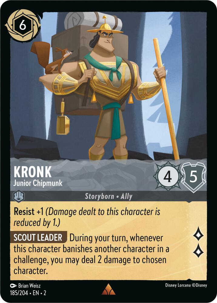 Kronk Junior Chipmunk 185/204 (Rise of the Floodborn) 